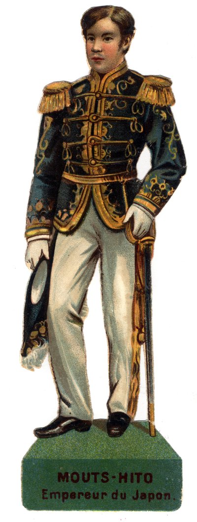 Retrato de Meiji Tenno llamado Mutsuhito. de Unknown artist