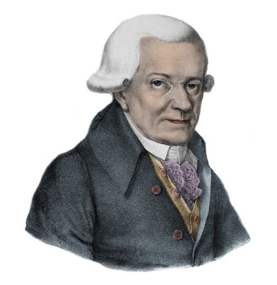 Retrato de Michael HAYDN 1737-1806, hermano de Franz Josef Haydn de Unknown artist