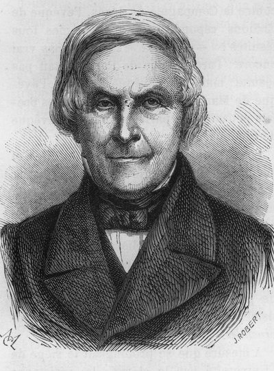 Retrato de Michelet, historiador y escritor francés (1798 - 1874) de Unknown artist