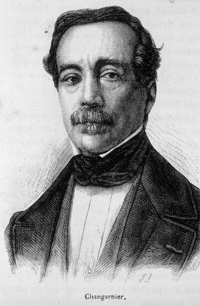 Retrato de Nicolas Changarnier, general francés (1793 - 1877) de Unknown artist