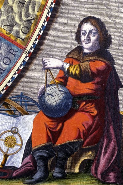 Retrato de Nicolás Copérnico (Nicolaus Copernicus) de Unknown artist