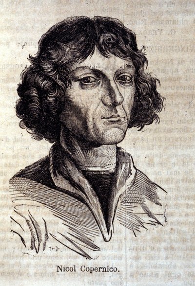 Retrato de Nicolás Copérnico (Nicolaus Copernicus) de Unknown artist