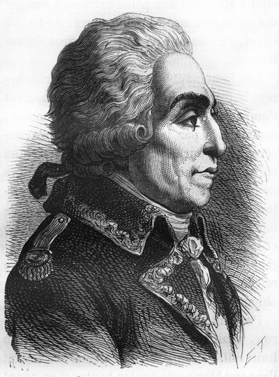 Retrato de Nicolas Luckner (1722-1794), Mariscal de Francia de Unknown artist