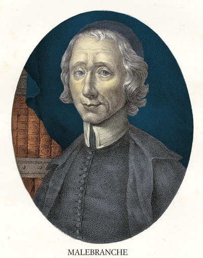 Retrato de Nicolas Malebranche (1638-1715) filósofo y teólogo francés. de Unknown artist