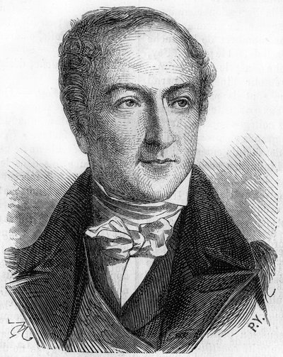 Retrato de Peyronnet (o Peyronet), político francés (1778 - 1854). de Unknown artist
