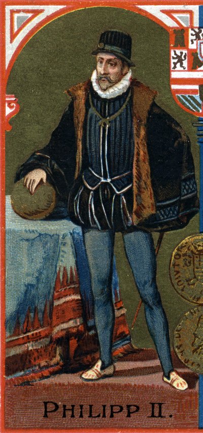 Retrato de Felipe II (1527-1598), rey de España de Unknown artist