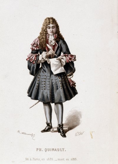 Retrato de Philippe Quinault de Unknown artist