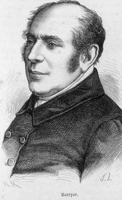 Retrato de Pierre Antoine (Pierre-Antoine) Berryer (1790-1868) (Berryer fils), abogado y político francés de Unknown artist