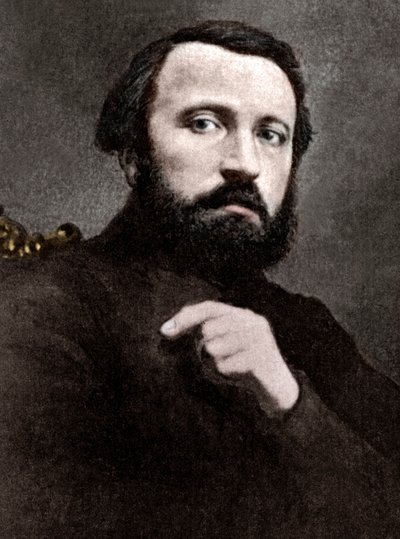 Retrato de Pierre Larousse (1817-1875) de Unknown artist