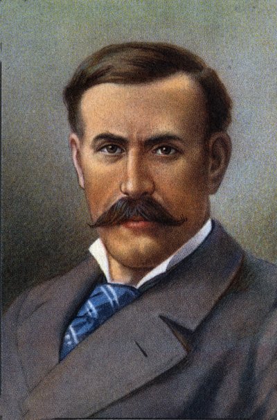Retrato de Pierre Savorgnan de Brazza, explorador francés. de Unknown Artist