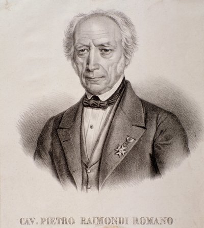 Retrato de Pietro Raimondi de Unknown artist