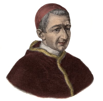 Retrato del Papa Gregorio XVI (Bartolomeo Cappellari) de Unknown artist