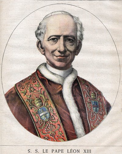 Retrato del Papa León XIII de Unknown artist