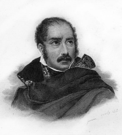 Retrato del Príncipe Eugenio de Beauharnais (1781-1824, hijo de Alejandro de Beauharnais y Josefina) - grabado de Unknown artist