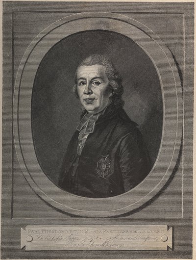 Retrato del príncipe Karl Theodor von Dalberg (1744-1817), arzobispo y estadista, escritor y filósofo de Unknown artist