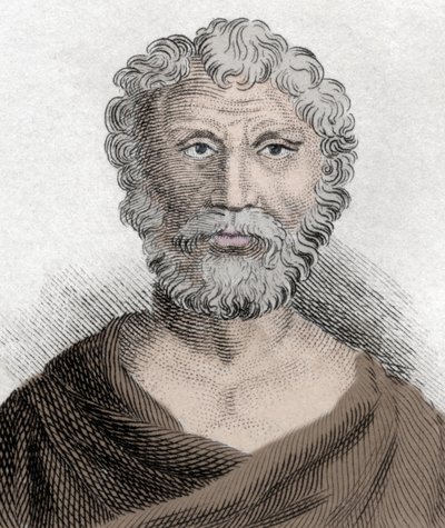 Retrato de Quinto Junio Rústico (aprox. 100-170), filósofo estoico de Unknown artist