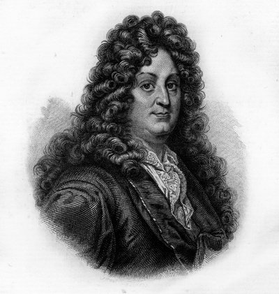 Retrato de Racine, grabado del siglo XIX de Unknown artist