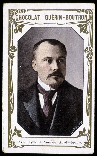 Retrato de Raymond Poincaré joven de Unknown artist