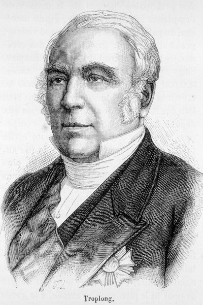 Retrato de Raymond Théodore Troplong, Presidente del Senado durante el Segundo Imperio (1852-1869) de Unknown artist