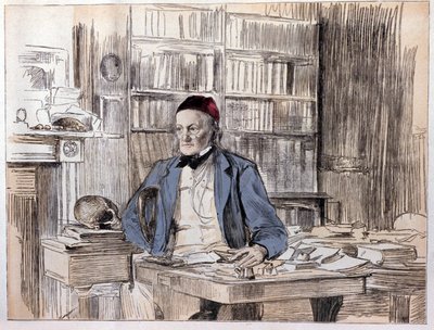 Retrato de Richard Owen (1810-1890), naturalista inglés de Unknown artist