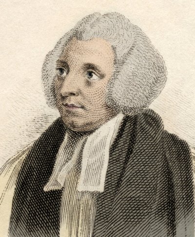 Retrato de Robert Lowth (1710-1787), obispo, lingüista y profesor de poesía en la Universidad de Oxford. Grabado del siglo XIX. de Unknown artist