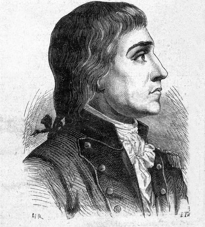 Retrato de Rouget de Lisle de Unknown artist