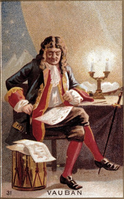 Retrato de Sébastien Le Prestre de Vauban (1633-1707), Mariscal de Francia de Unknown artist