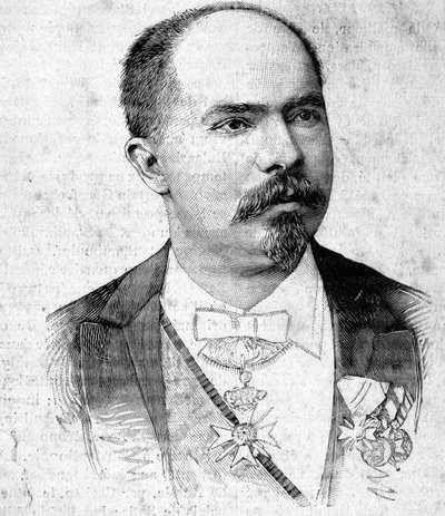 Retrato de Stamboulof (o Stamboulov) de Unknown artist