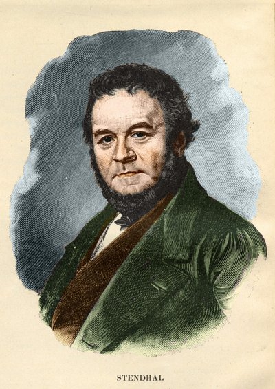 Retrato de Stendhal (Henry Beyle) (Grenoble) de Unknown artist