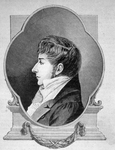 Retrato de Tom Souville, corsario calaisiano (1777 - 1839) - en “Los Contemporáneos”, n.d. finales del siglo XIX. de Unknown artist