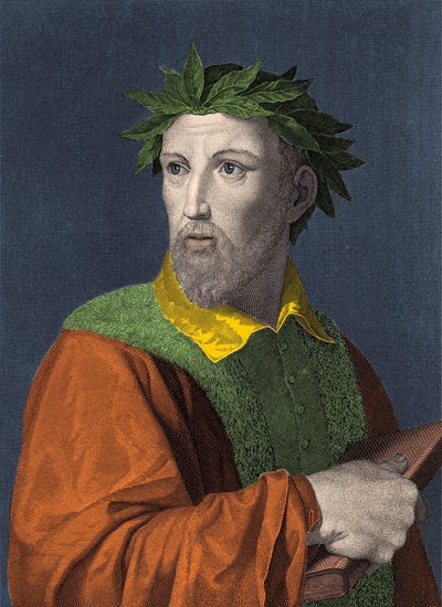 Retrato de Torquato Tasso, llamado el Mupe (1544 - 1595) poeta italiano de Unknown artist