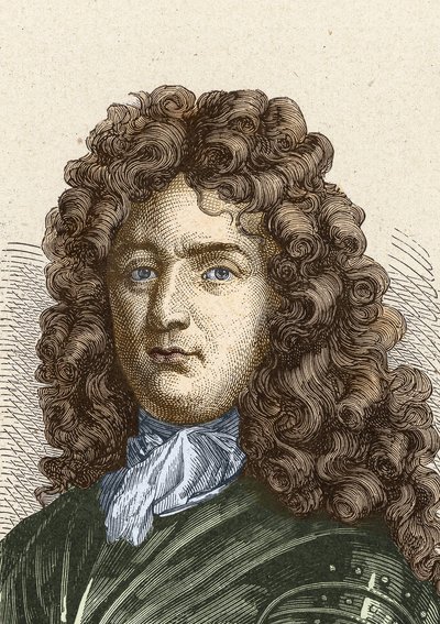 Retrato de Vauban (1633 - 1707). (Sébastien Le Prestre de Vauban) Mariscal de Francia e ingeniero militar de Unknown artist