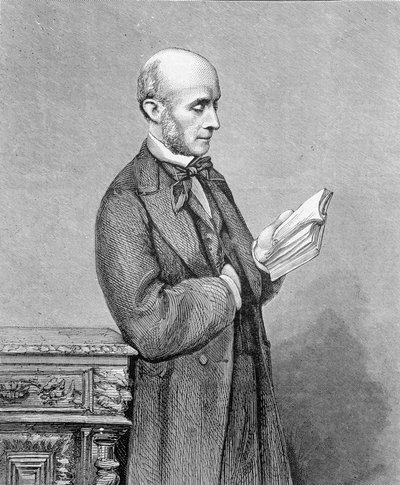 Retrato de Vincent Benedetti, diplomático francés (1817-1900). En 