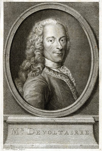 Retrato de Voltaire de Unknown artist