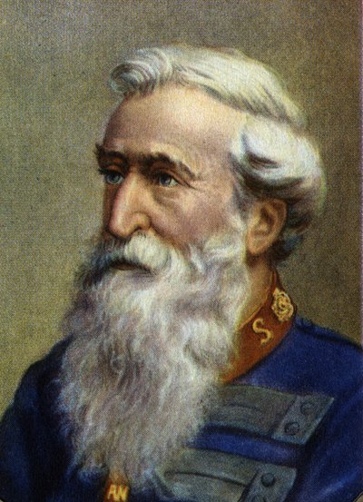 Retrato de William Booth Pastor de la Iglesia Metodista y Fundador del Ejército de Salvación. de Unknown Artist