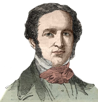 Retrato de William Hickling Prescott (1796-1859), historiador estadounidense. de Unknown artist