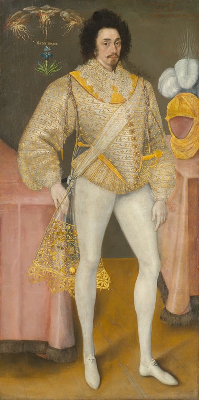 Retrato de un hombre, posiblemente Sir Edward Stafford (1552-1605), circa 1590 de Unknown artist