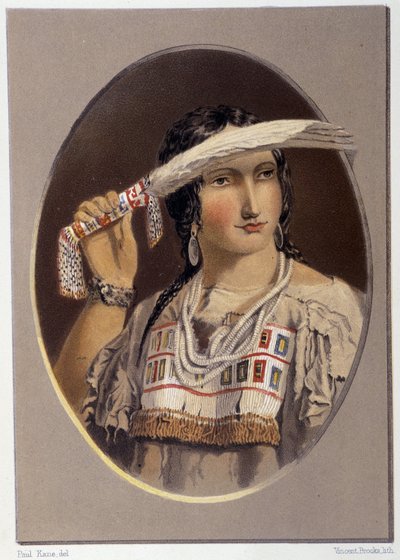 Retrato de un indio mestizo - en 