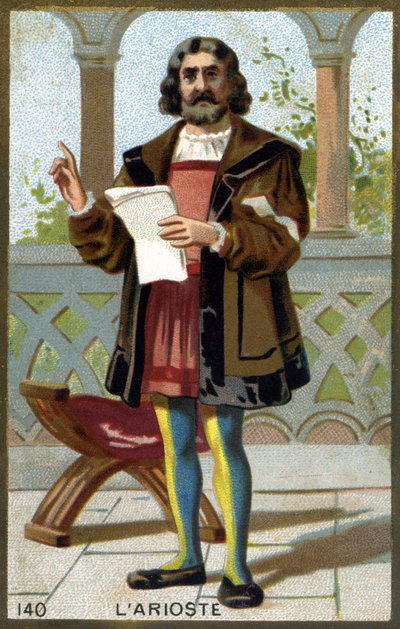 Retrato de Ludovico Ariosto (1474 - 1533) de Unknown artist