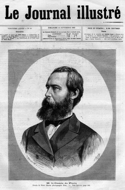 Retrato del Conde de París (1838 - 1894) (Louis Philippe d