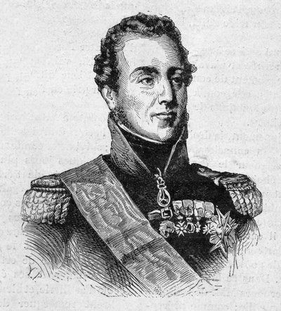 Retrato del Duque de Angulema Louis Antoine (Louis-Antoine) d