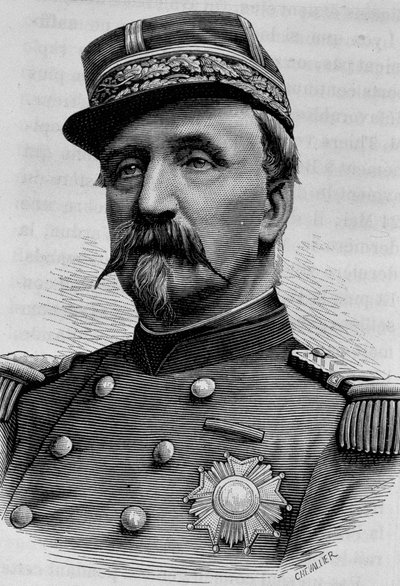 Retrato del Duque de Aumale (Charles de Lorraine) (1822 - 1897). Grabado de finales del siglo XIX en “Historia de Francia” de H. Martin. de Unknown artist