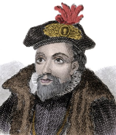 Retrato del Duque de Northumberland John Dudley (1501-1553) de Unknown artist
