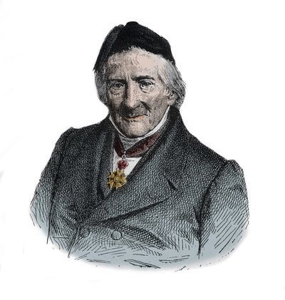 Retrato del doctor inglés Jacques Lordat (1773-1870) de Unknown artist