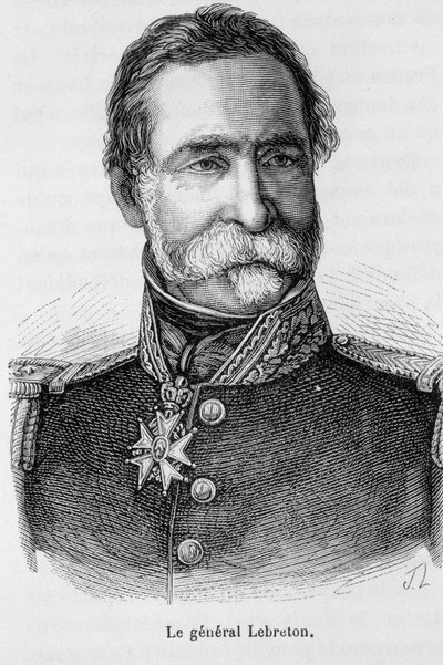 Retrato del General francés Lebreton de Unknown artist
