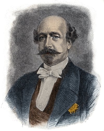 Retrato del financiero y político francés Charles de Morny, conocido como Conde de Morny (o Duque) (1811-1865) medio hermano de Napoleón III de Unknown artist