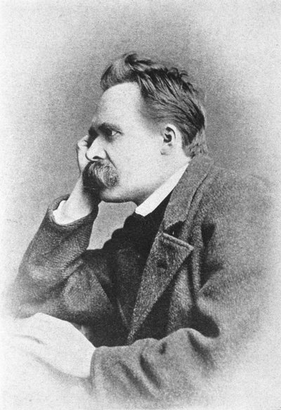 Retrato del filósofo alemán Friedrich Nietzsche (1844 - 1900) de Unknown artist