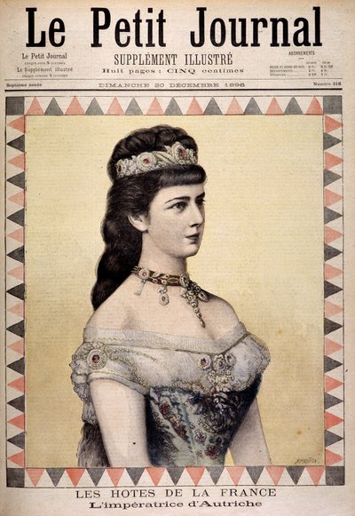 Retrato de la emperatriz Isabel de Austria (Sissi) de Unknown artist