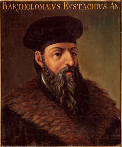 Retrato del anatomista y médico italiano Bartolomeo Eustachi (1505-1574) de Unknown artist