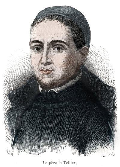 Retrato del Padre Le Tellier de Unknown artist
